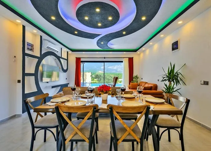 Villa Seydikemer 2 Bedroom Secluded With Private Pool Hot Tub