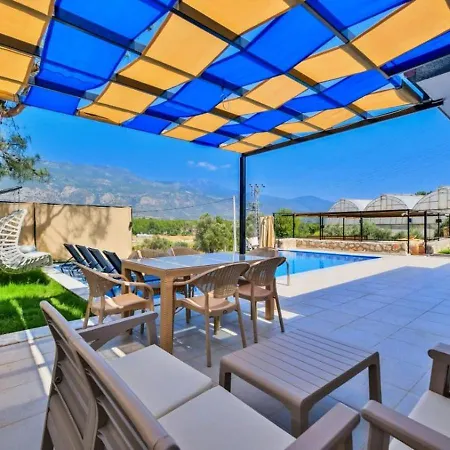 Вилла Seydikemer 2 Bedroom Secluded With Private Pool Hot Tub