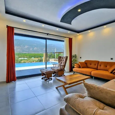 Seydikemer 2 Bedroom Secluded With Private Pool Hot Tub Вилла