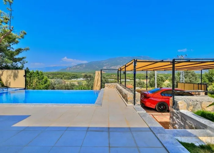 Seydikemer 2 Bedroom Secluded With Private Pool Hot Tub