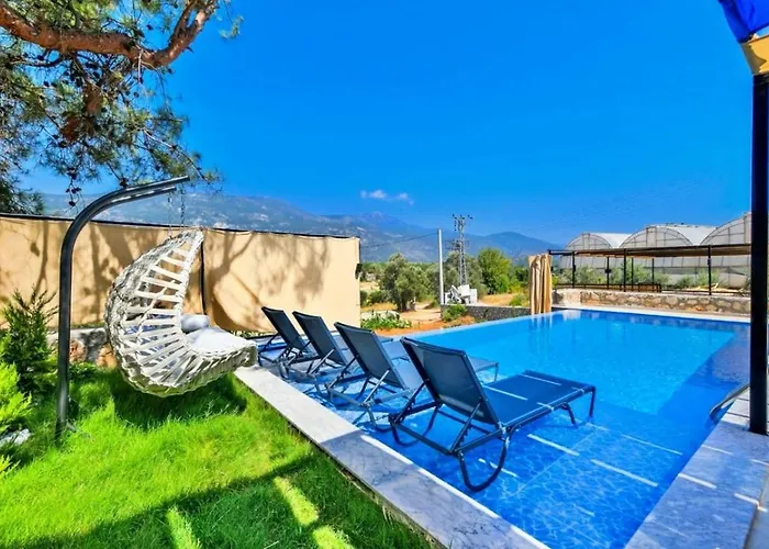 Seydikemer 2 Bedroom Secluded With Private Pool Hot Tub Villa *