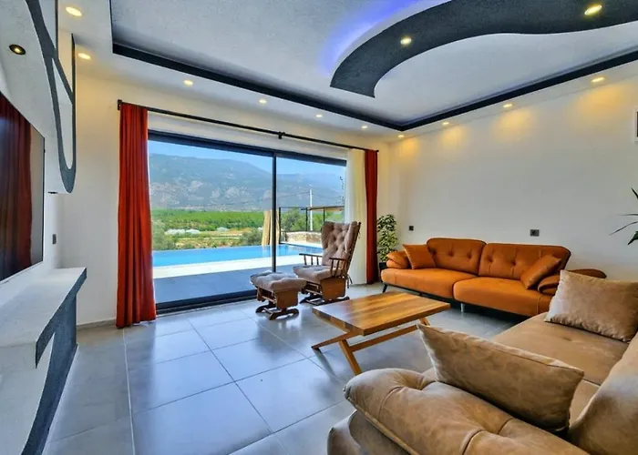 Seydikemer 2 Bedroom Secluded With Private Pool Hot Tub Villa