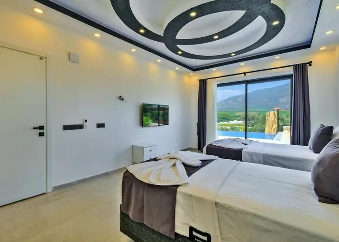 Seydikemer 2 Bedroom Secluded With Private Pool Hot Tub Villa Fethiye